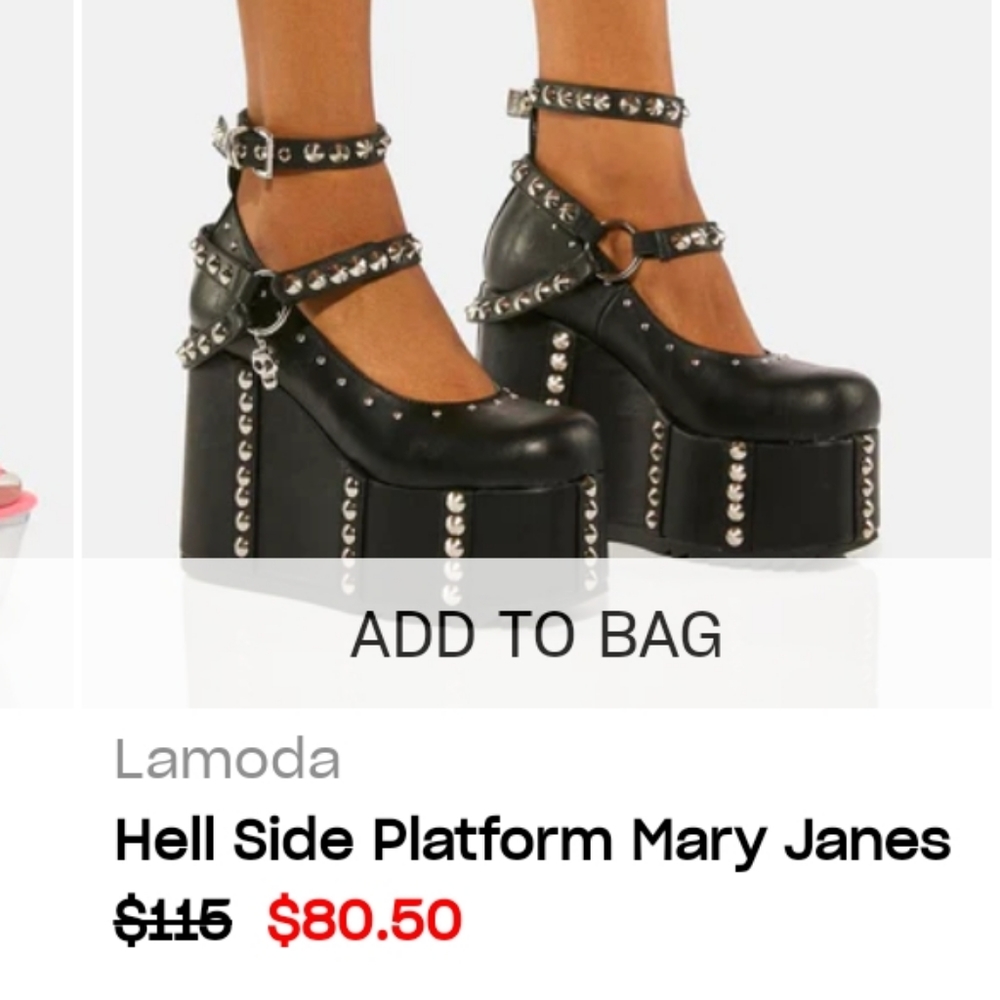 Killstar Studded Platforms NWB